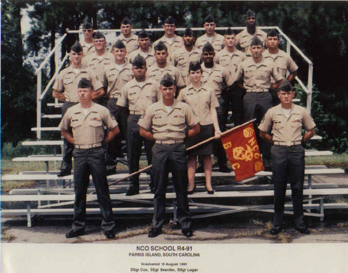 Photo of NCO class